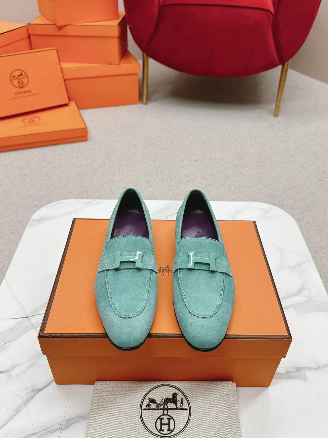 Hermes Loafer Ｈ-26